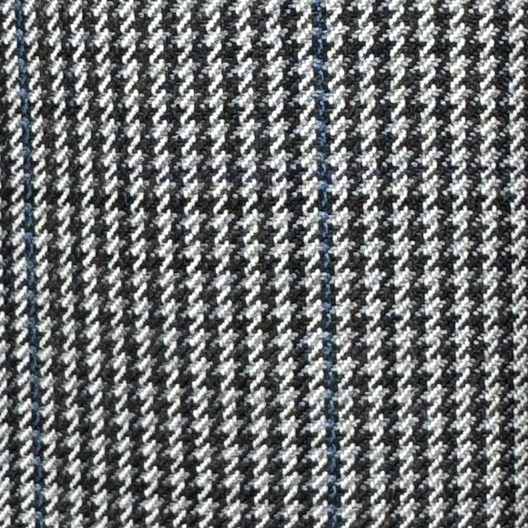 Lauren Ralph Lauren Sport Coat Blazer 46R Gray Houndstooth Check Rayon Blend - Picture 7 of 15